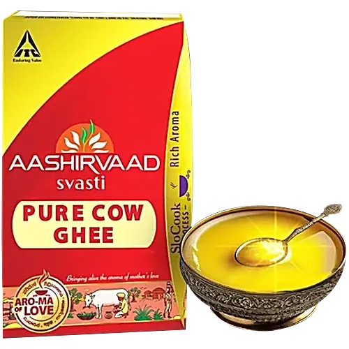 Aashirvaad Svasti Cow Ghee/Tupa 1L