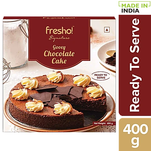 fresho! Signature Gooey Chocolate Cake, 400 g Price: ₹699