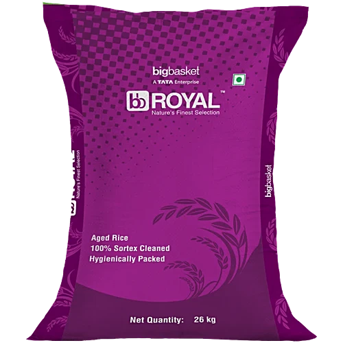 bb Royal Jaya Boiled Rice, 26 kg Bag