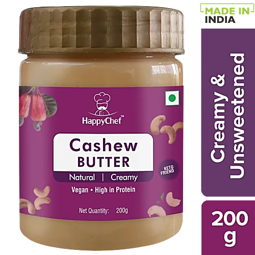 HappyChef Creamy Cashew Butter, 200 g