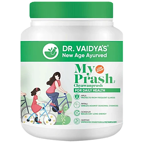 Dr. Vaidyas My Prash - Chyawanprash, For Daily Health, Improves Digestion & Metabolism, 1 kg