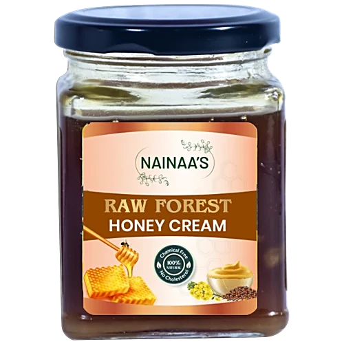 Nainaas Raw Forest Honey Cream, 250 g