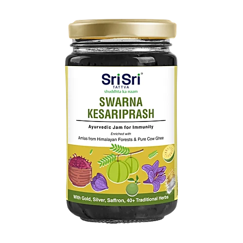Sri Sri Tattva Swarna Kesariprash Ayurvedic Jam For Immunity, 450 g